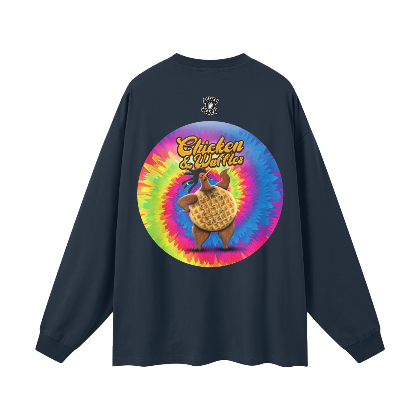 Chicken and Waffles Long Sleeve Tee