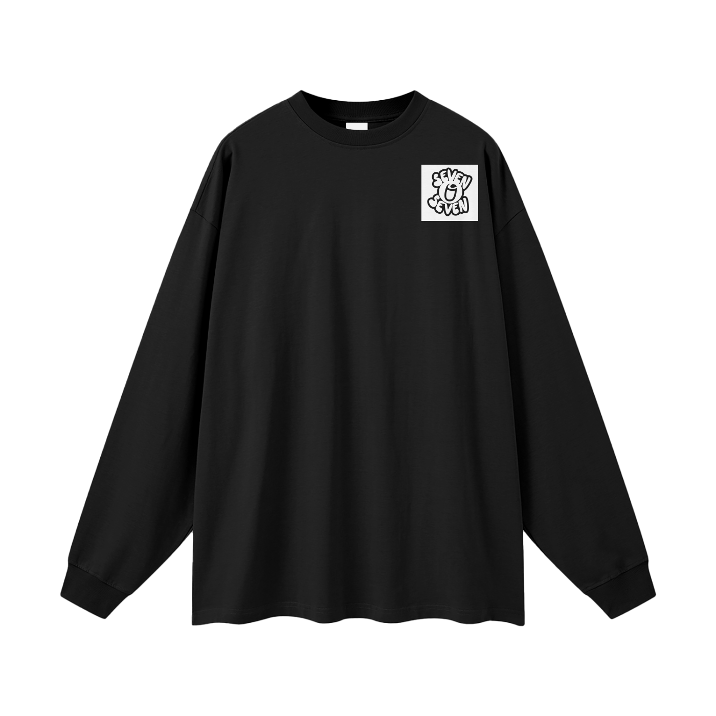 'Genetics.Live Rosin." SOS Long Sleeve (Black)