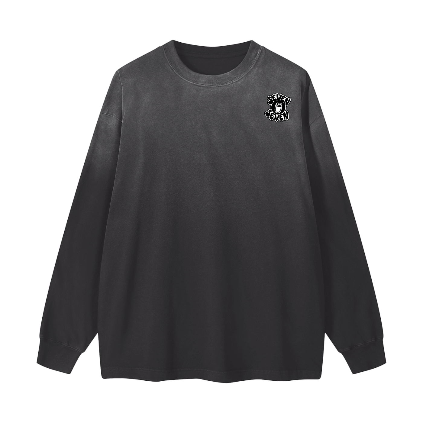 Gradient Vintage Washed Long Sleeve Tee - 270 GSM