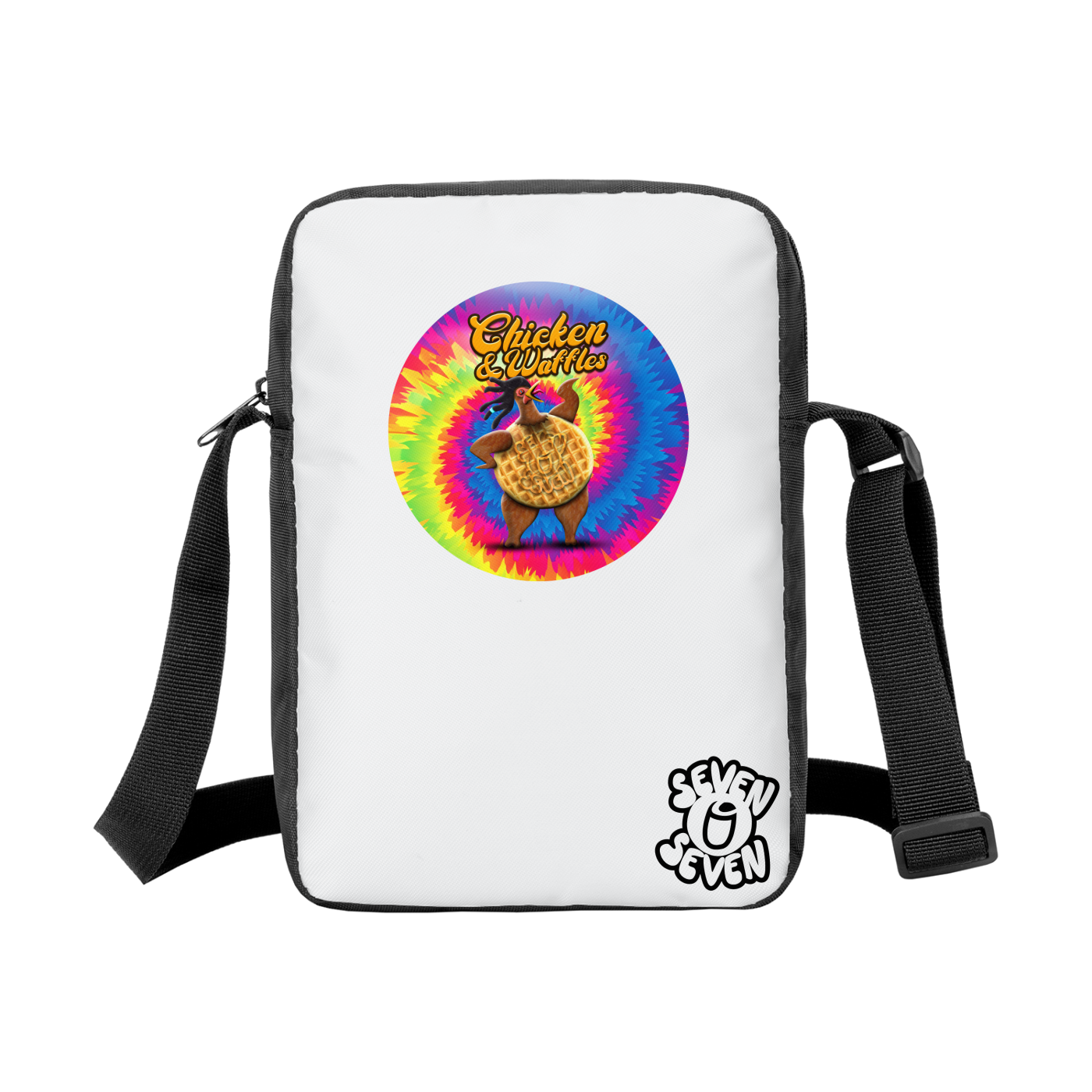 'Chicken and Waffles' SOS Minimalist Crossbody Bag