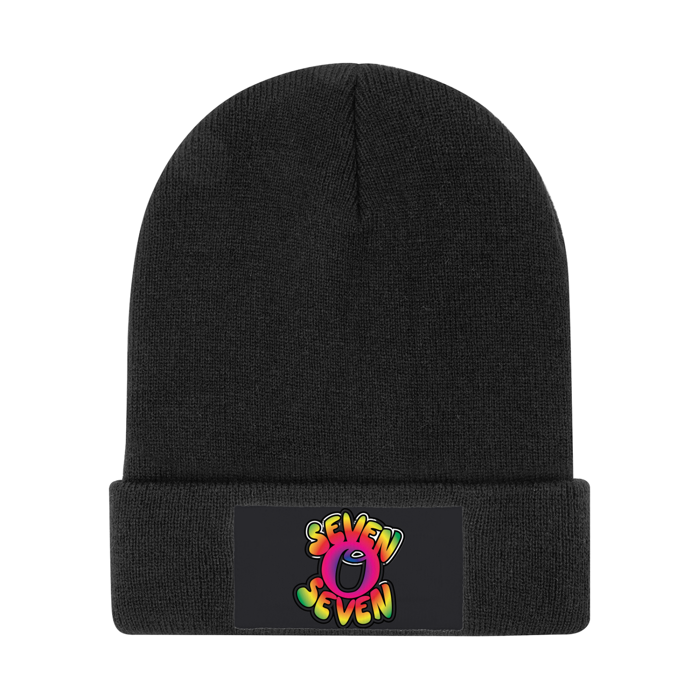 Tie Dye SOS Knit Beanie