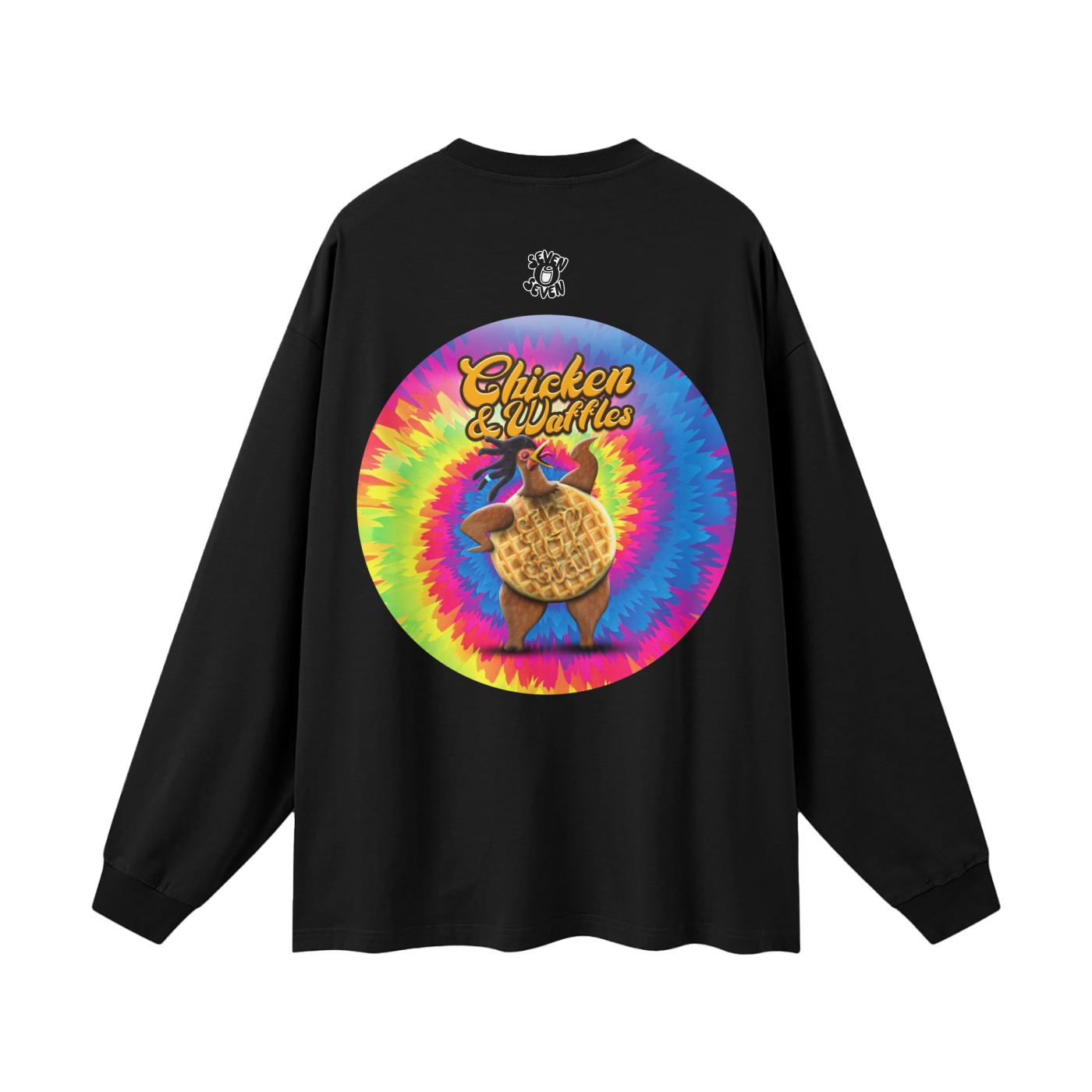 Chicken and Waffles Long Sleeve Tee