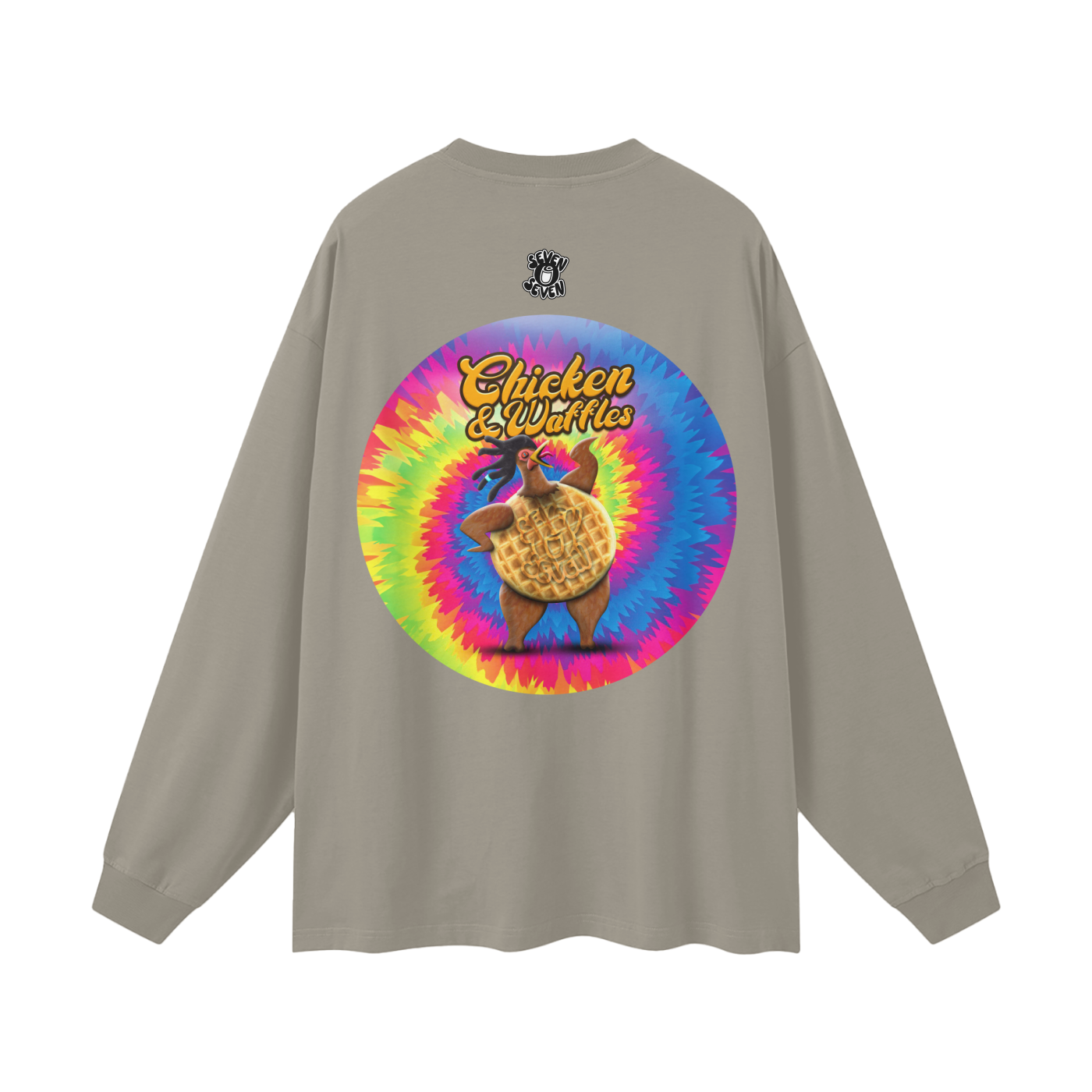 Chicken and Waffles Long Sleeve Tee