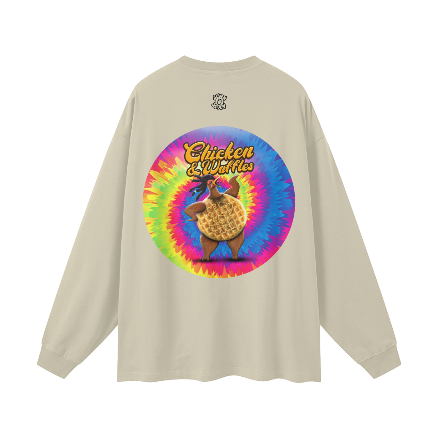 Chicken and Waffles Long Sleeve Tee