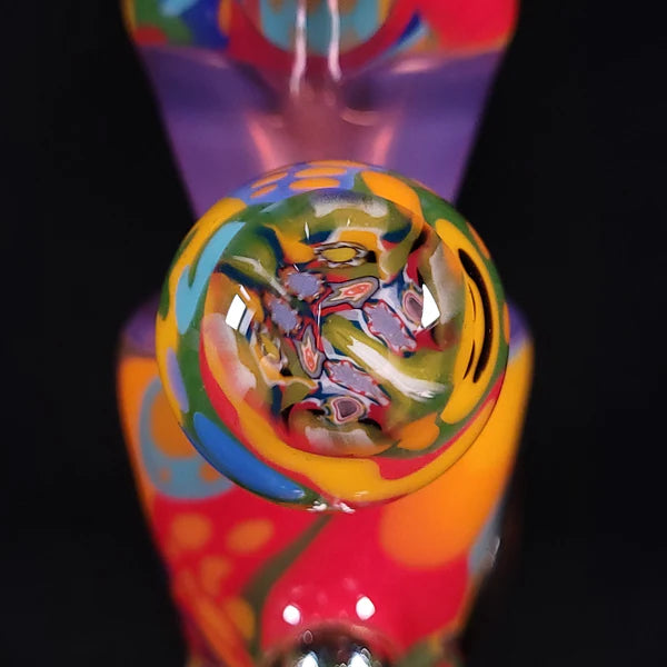 SlickRick Glass X Tyleeman Glass - Mini Tidal Wave (UV Accents)