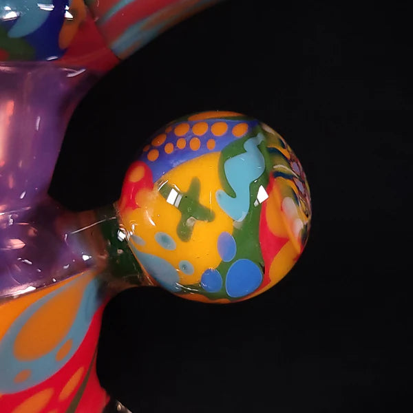SlickRick Glass X Tyleeman Glass - Mini Tidal Wave (UV Accents)