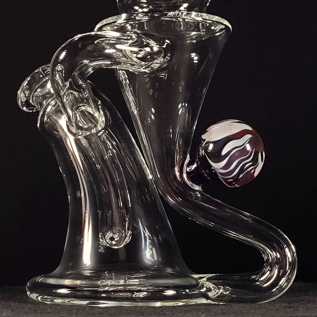 Kilo Glass - Clear Kick Back Recycler