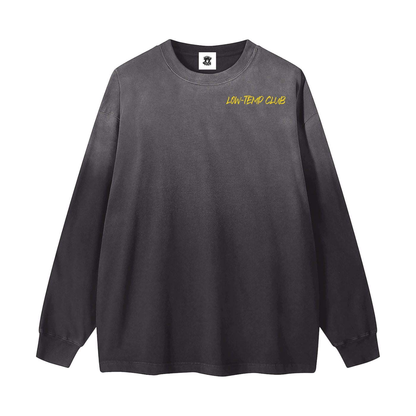 "Low Temp Club" Gradient Washed Long Sleeve