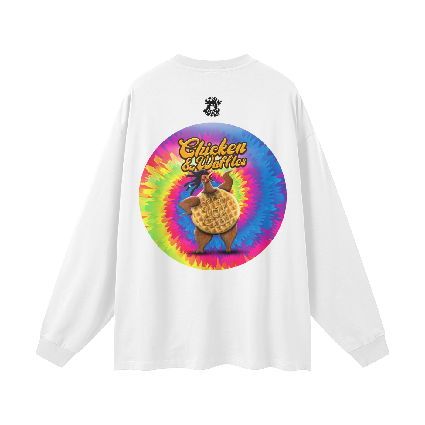 Chicken and Waffles Long Sleeve Tee