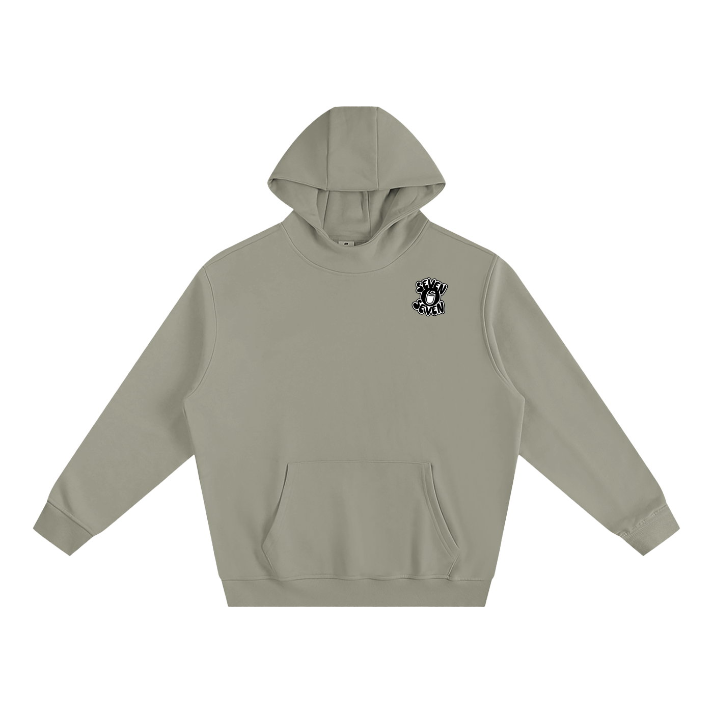 Fleeced High Neck Hoodie