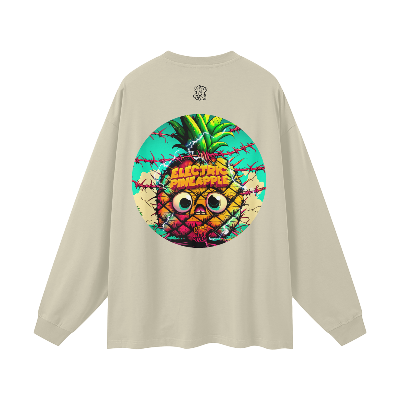 'Electric Pineapple' SOS Long Sleeve