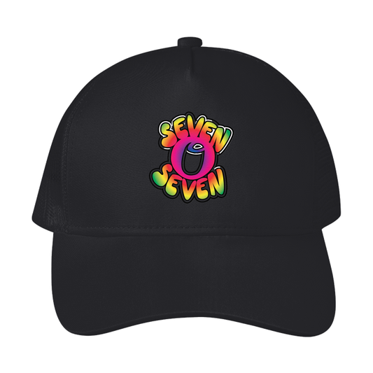 Tie Dye SOS Mesh Trucker Hat